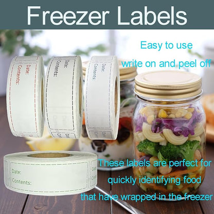 1000pcs Freezer Labels, 1x3 inch - Image 7