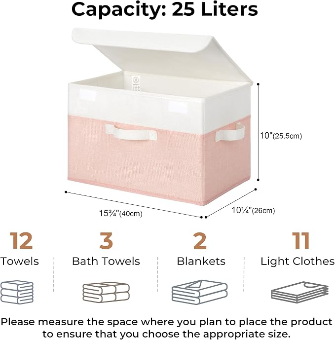 GRANNY SAYS Storage Bins with Lids, Decorative Storage Boxes - Image 6