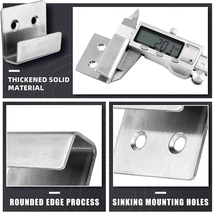 Luomorgo Tile Display Wall Hanger, Small Size, Wall Mount Brackets Hook - Image 2