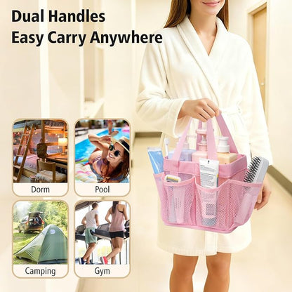 F-color Mesh Shower Caddy Portable - Image 7