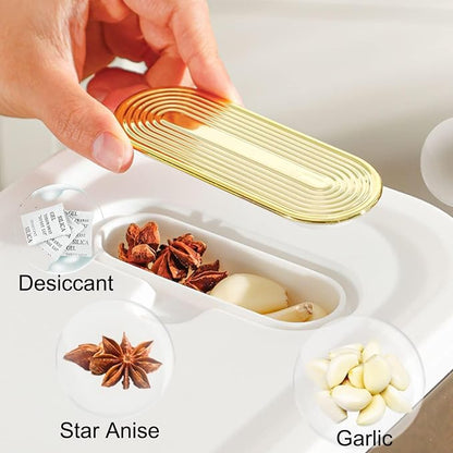 Sooyee Clear Rice Dispenser 11Lb - Image 4