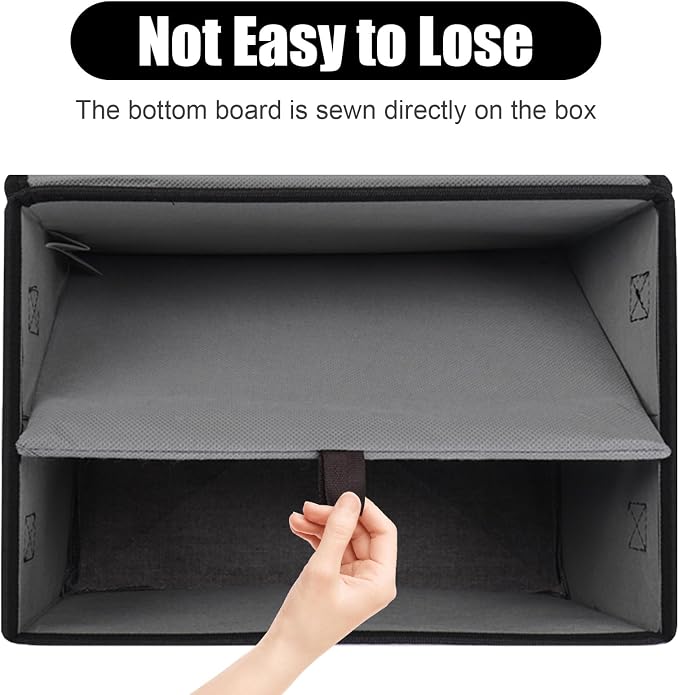 Bagnizer Large 42 Quarts Fabric Storage Bins - Image 3
