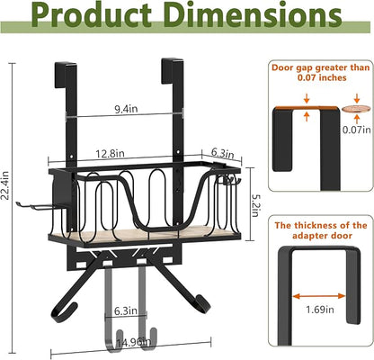 Ironing Board Hanger, 2 in 1 Wall-Mount & Over the Door - Image 3