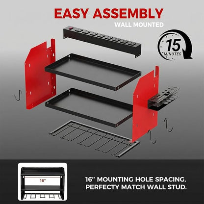 Power Tool Organizer Wall Mount - Image 7
