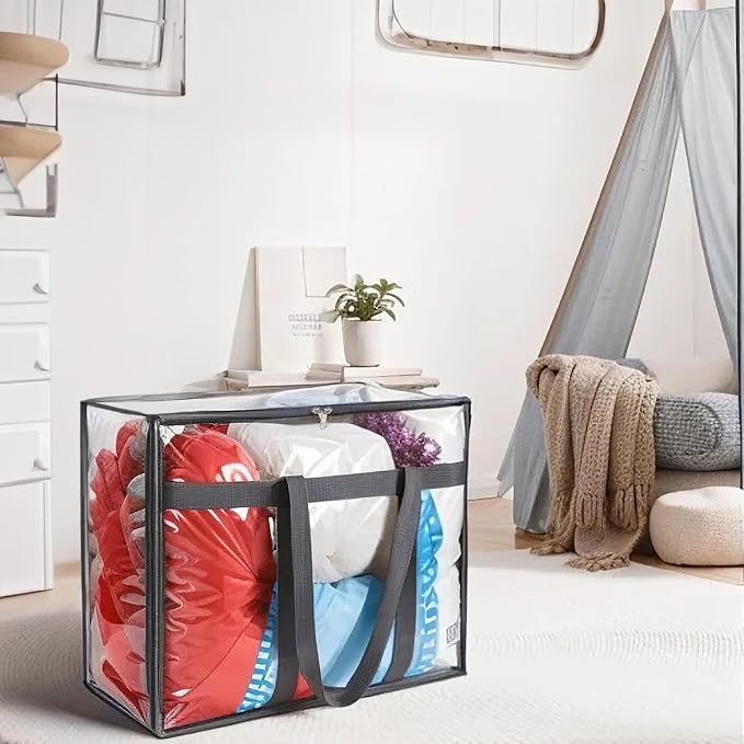 110L Large Capacity Clear Storage Bags - Image 5