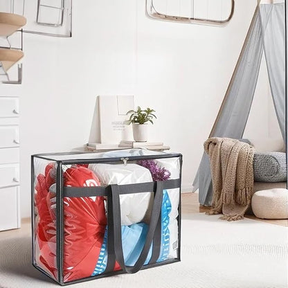 110L Large Capacity Clear Storage Bags - Image 5