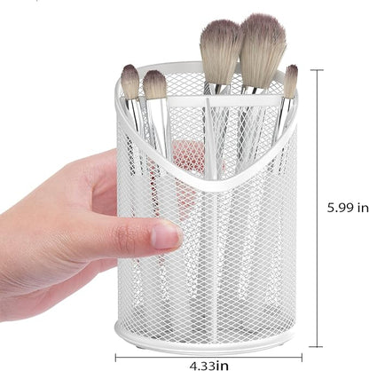 2 Pack Pen Holder Mesh Round Pencil - Image 2