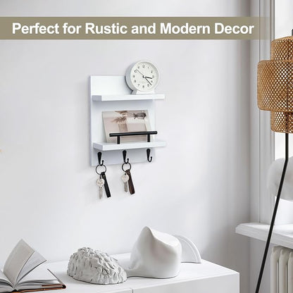 Key Holder Wall Mount, Mail Shelf Decor - Image 6