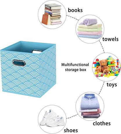 Fabric storage bins Cubes, Fabric Cube Organizer - Image 3