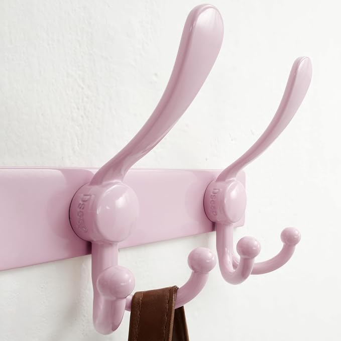 Dseap Coat Rack Wall Mount 2.0 Pro: Heavy Duty 300% Thicker, Stainless Steel - Image 3