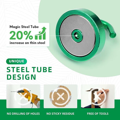 Neosmuk Magnetic Hooks Steel Tube Design - Image 3