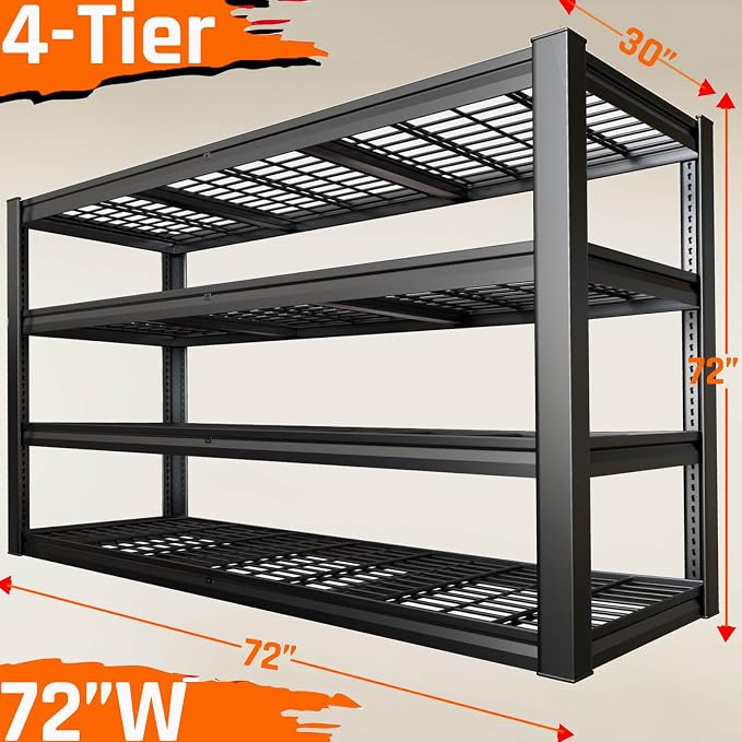 30" D Storage Shelves, Shelving Units Industrial Shelving - Image 3