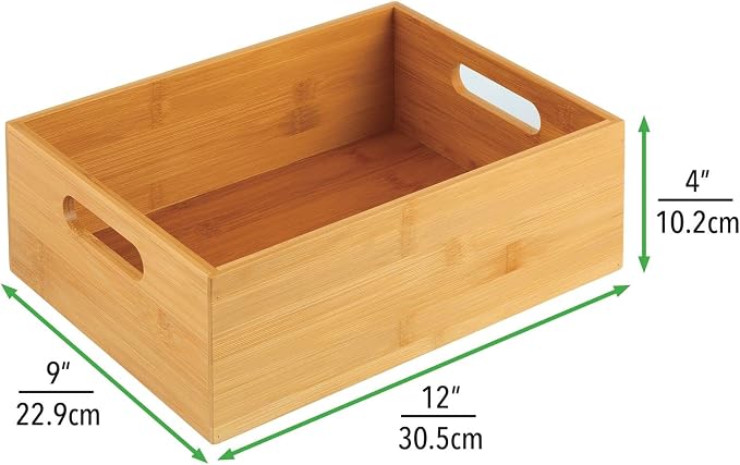 mDesign Kitchen Storage Box - Image 4