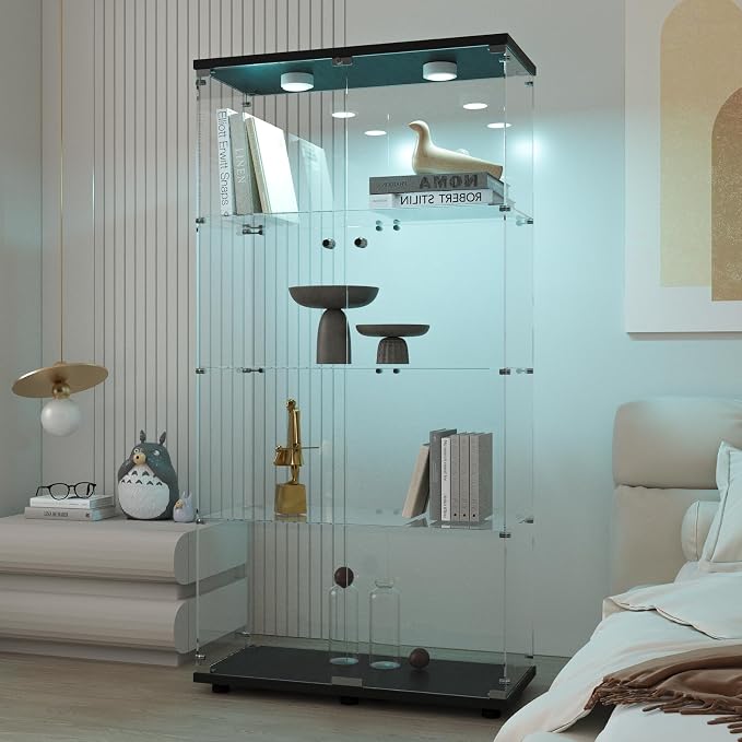 Beauty4U Glass Display Cabinet - Image 9
