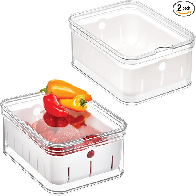 iDesign Small Fridge Berry Bin by iDesign