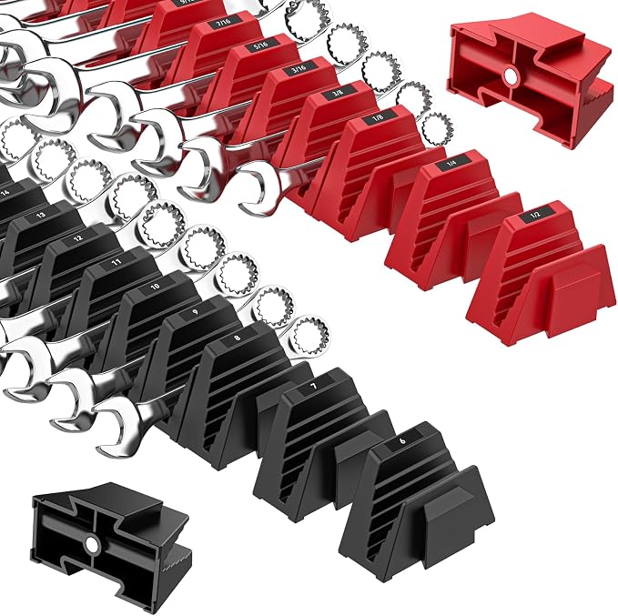 48PCS Magnetic Modular Wrench Organizers by Unknown