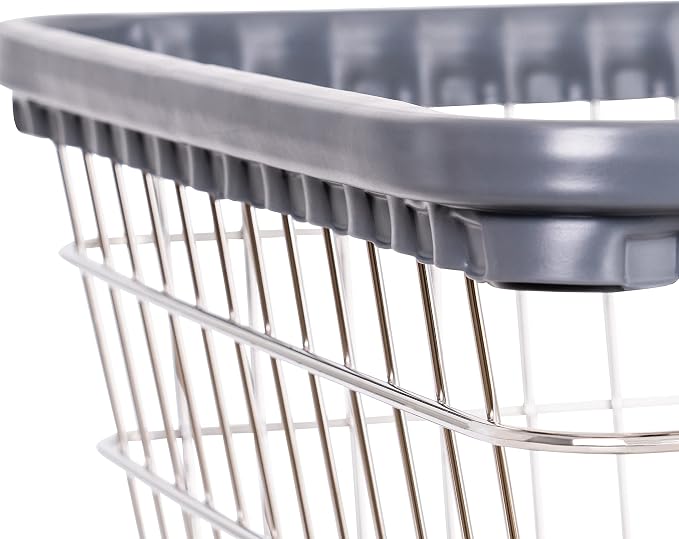 R&B Wire® 100E58 Heavy Duty Wire Laundry Cart - Image 3