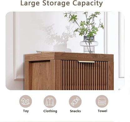 4-Drawer Modern Solid Wood Dresser - Image 5