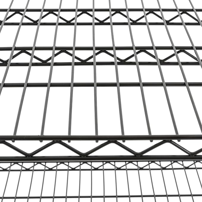 Bepritm 4-Tier Wire Shelving, Heavy Duty Metal Garage Shelving - Image 5