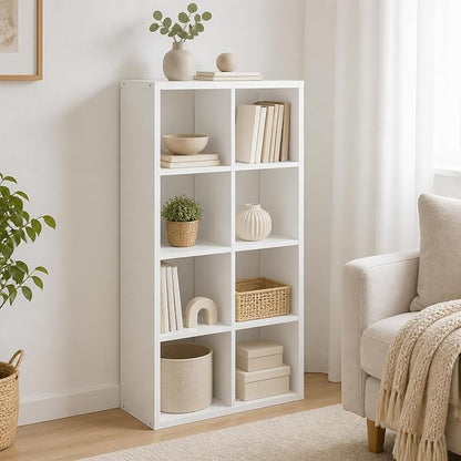 8-Cube Cubicle Bookshelf, Cube Bookcase by Furevol