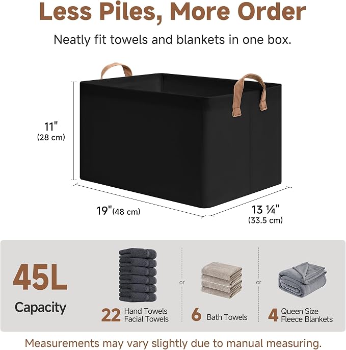 StorageWorks Storage Bins, Fabric Storage Bins - Image 6