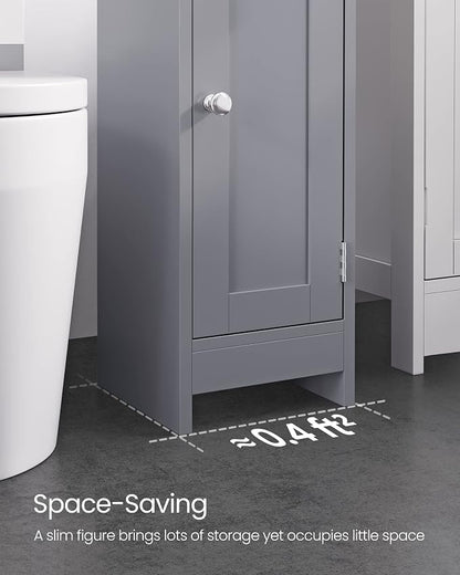 VASAGLE Small Storage Corner Floor Cabinet - Image 7