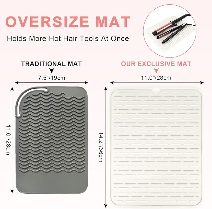 Oversize Silicone Heat Resistant Mat - Image 3
