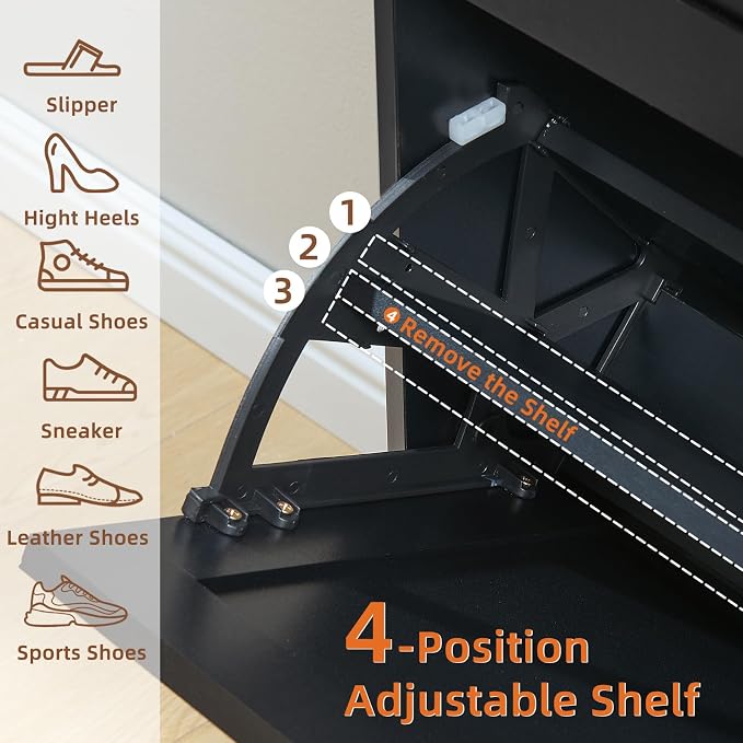 LEYAOYAO Shoe Cabinet Storage for Entryway - Image 3