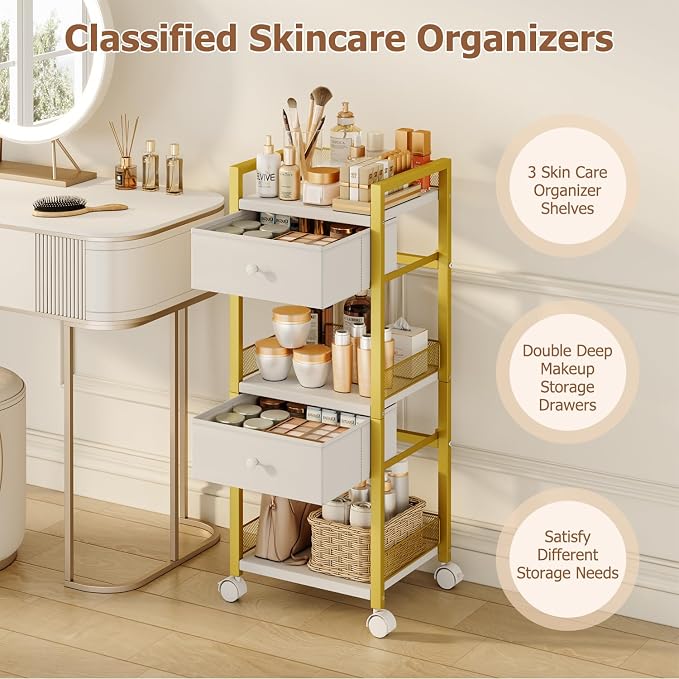 Flycity Makeup Organizer Cart - Image 5