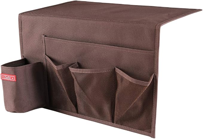 5 Pockets Bedside Caddy, Bedside Storage Organizer - Image 3