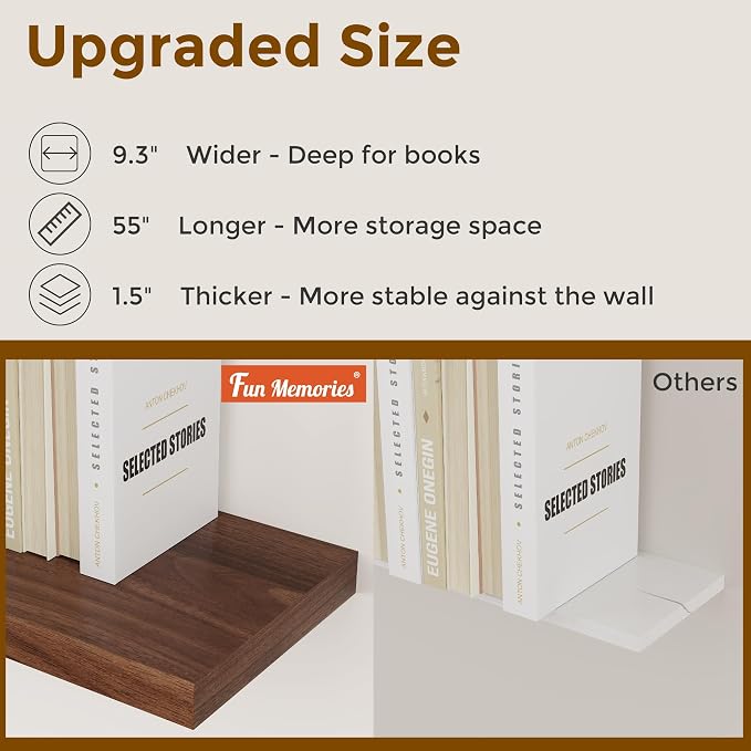 Fun Memories 55Inch Floating Shelves - Image 5