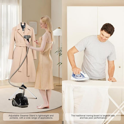 Adjustable Steamer Stand for Clothes, Portable Steamer Rack for Clothes - Image 6