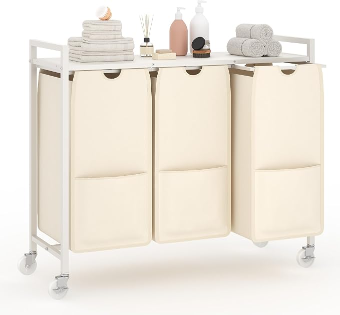 Garvee Rolling Laundry Hamper - Image 9