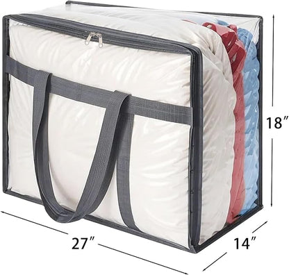 110L Large Capacity Clear Storage Bags - Image 7