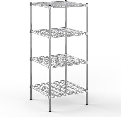 24" Deep x 24" Wide x 54" Height Wire Shelving Kit | 4-Tier | NSF Commercial by Regal+Altair