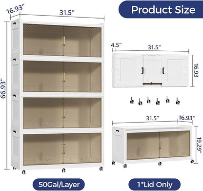 200 Gallon Extra Large Collapsible Storage Bin - Image 2