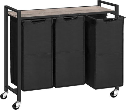 HOOBRO Laundry Sorter 3 Section, Laundry Hamper by HOOBRO