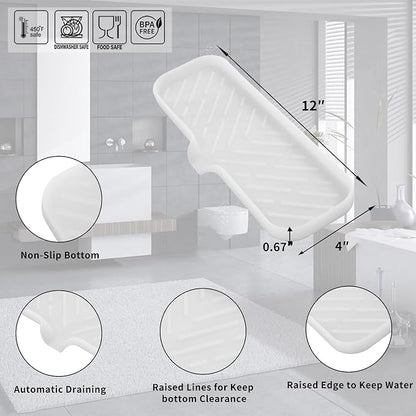 Silicone Bathroom Soap Dishes - Image 2