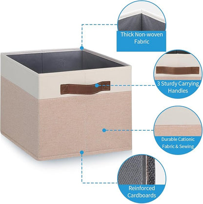 GhvyenntteS Large Fabric Storage Bins - Image 3