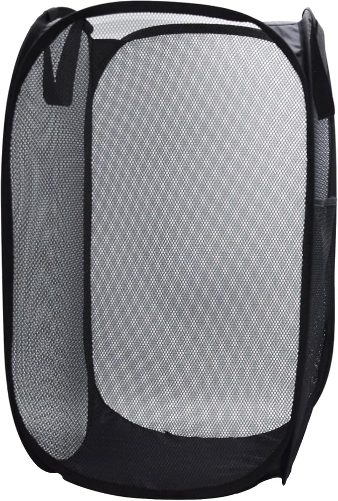 HONOMA Sturdy Mesh Laundry Hamper Basket Bag, Pop up Basket by HONOMA