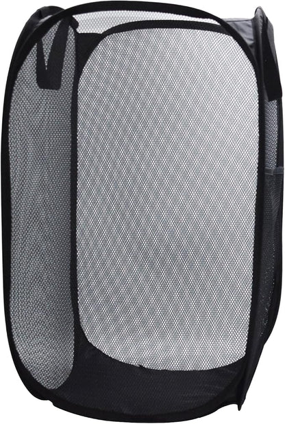 HONOMA Sturdy Mesh Laundry Hamper Basket Bag, Pop up Basket by HONOMA