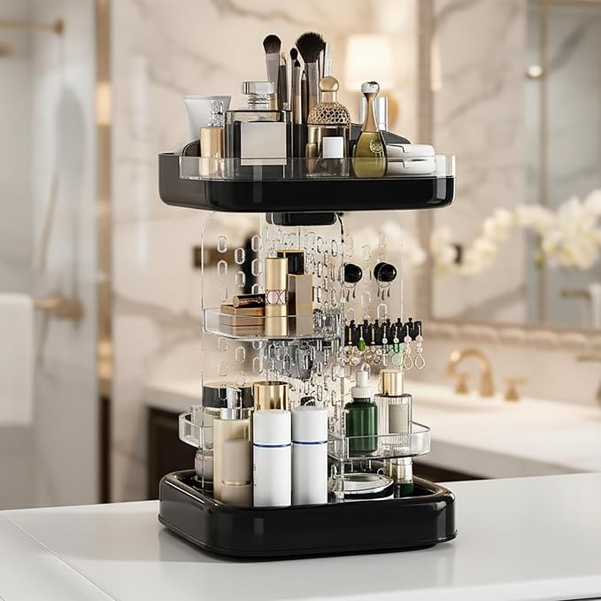 360 Rotating Make up Organizer for Vanity & Countertop, Spinning Perfume and by Unknown