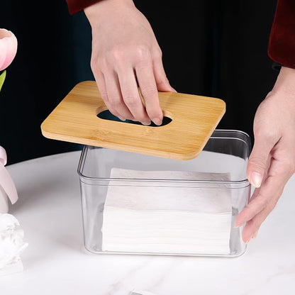 Acrylic Tissue Box, Acrylic Dryer Sheet Holder - Image 3
