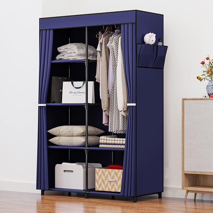 SORCEDAS Portable Closet Wardrobe Organizer Storage - Image 2