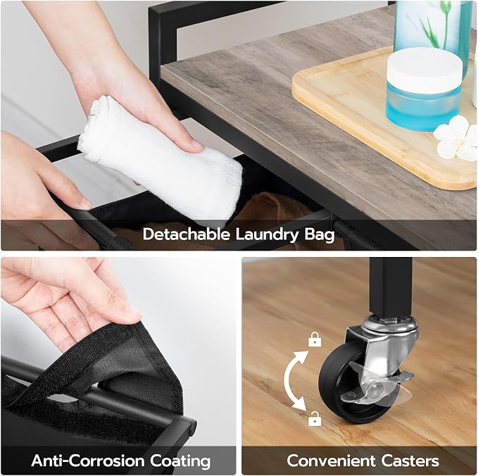 HOOBRO Laundry Sorter 4 Sections, Laundry Hamper - Image 5
