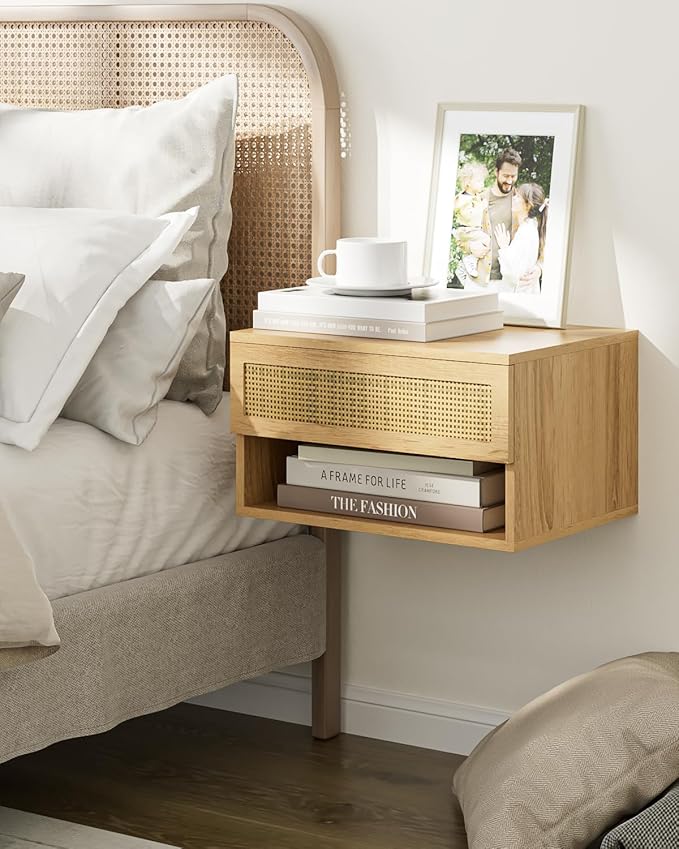 Floating Nightstand, Small Modern Floating Nightstand - Image 3