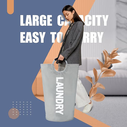Caroeas 90L Laundry Basket, Waterproof Laundry Hamper, Laundry Bag - Image 4