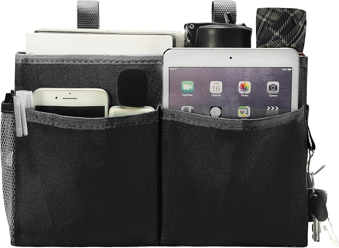 Bseash Bunk Bed Organizer, Bedside Caddy Hanging Bed Organizer Storage Bag by Bseash