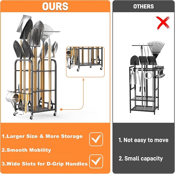 TORACK Garden Tool Organizer Stand - Image 4