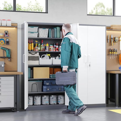 Letaya Metal Storage Cabinet - Image 2